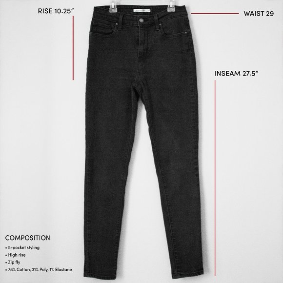 721 high rise ankle skinny jeans